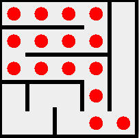 labyrinthe 5x5 avec solution