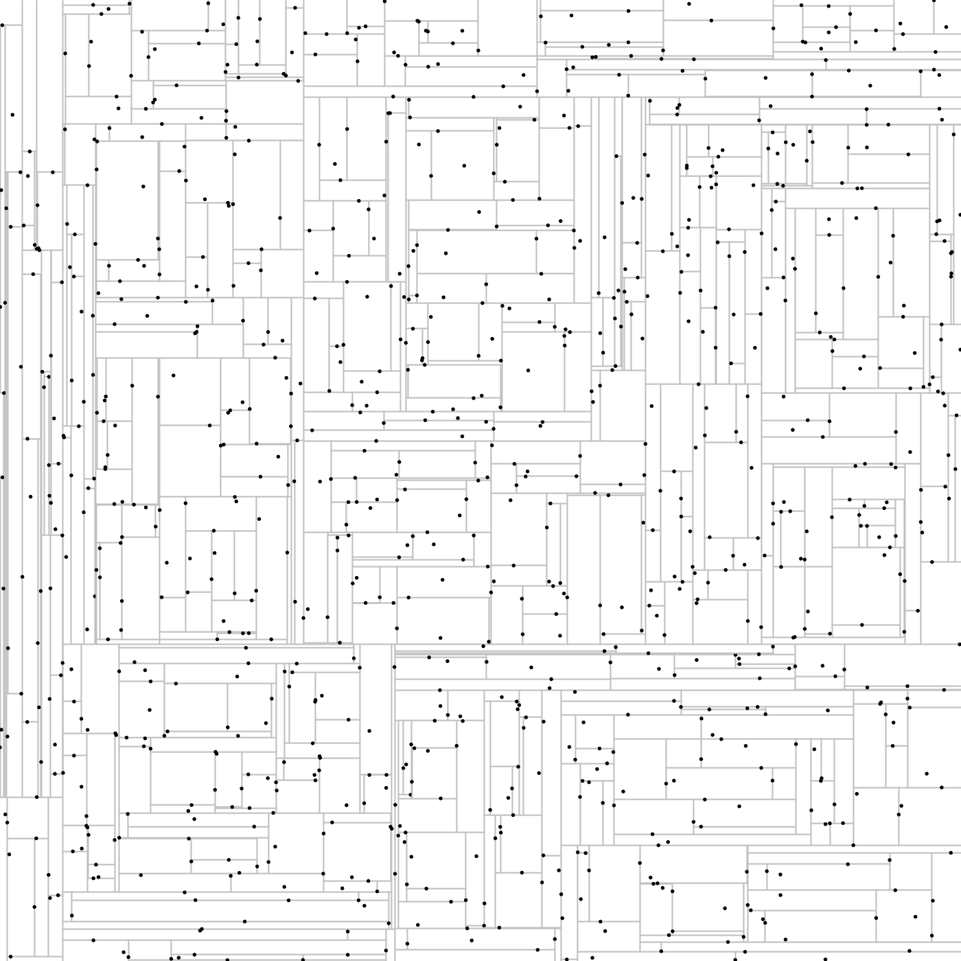 Image de référence avec 1016 points